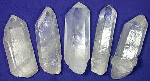 quartz crystals